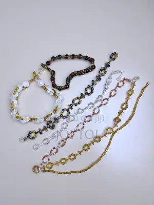2pair Luxe Beaded Anklet