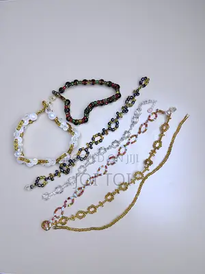 2pair Luxe Beaded Anklet