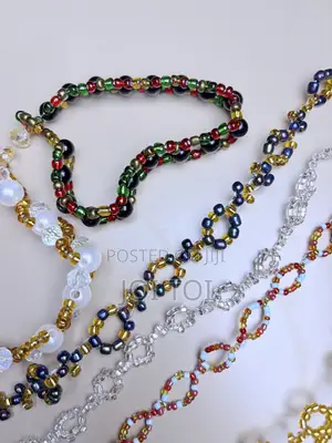 2pair Luxe Beaded Anklet