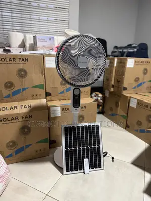 360 Rotating Solar Fan