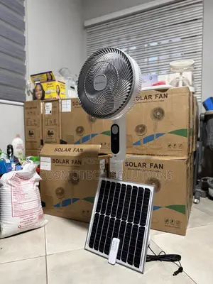 360 Rotating Solar Fan