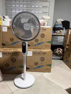 360 Rotating Solar Fan