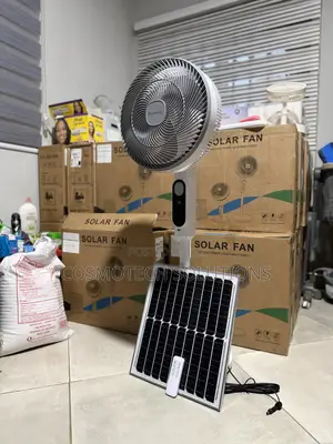 360 Rotating Solar Fan