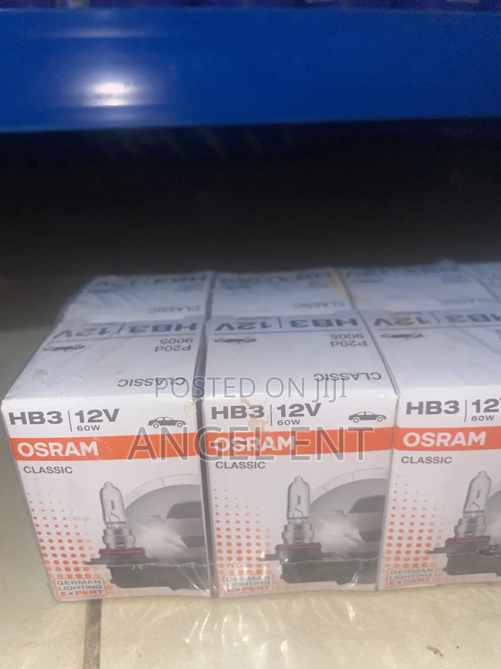 OSRAM Original Line HB3 (9005) & HIR2 12V 60W Halogen Headlight Bulbs