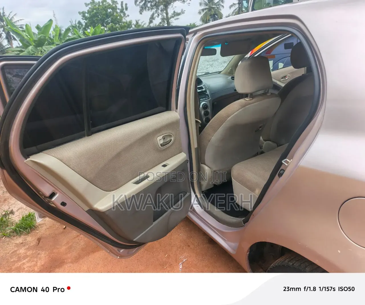 Toyota Vitz 2010 Beige