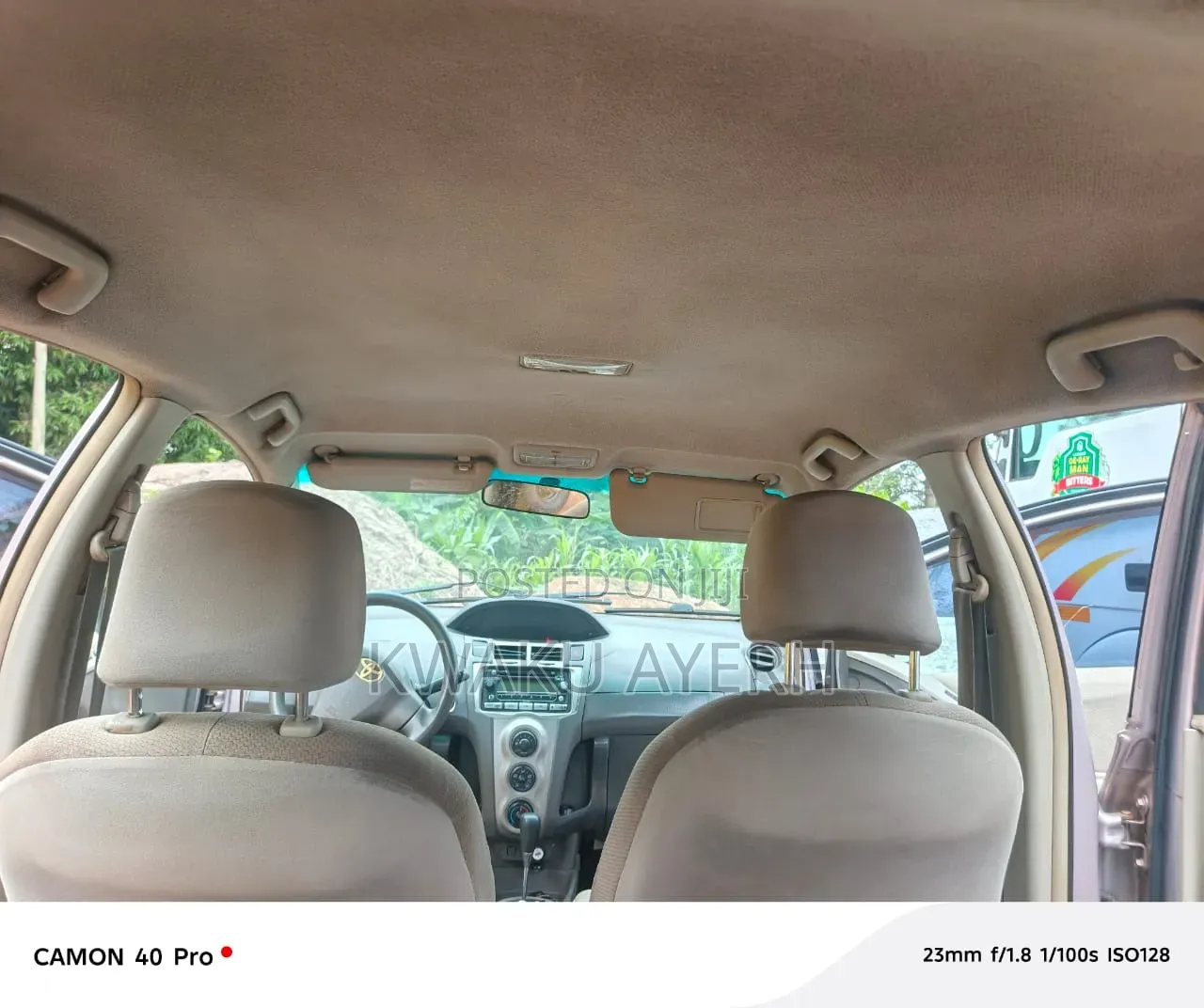 Toyota Vitz 2010 Beige