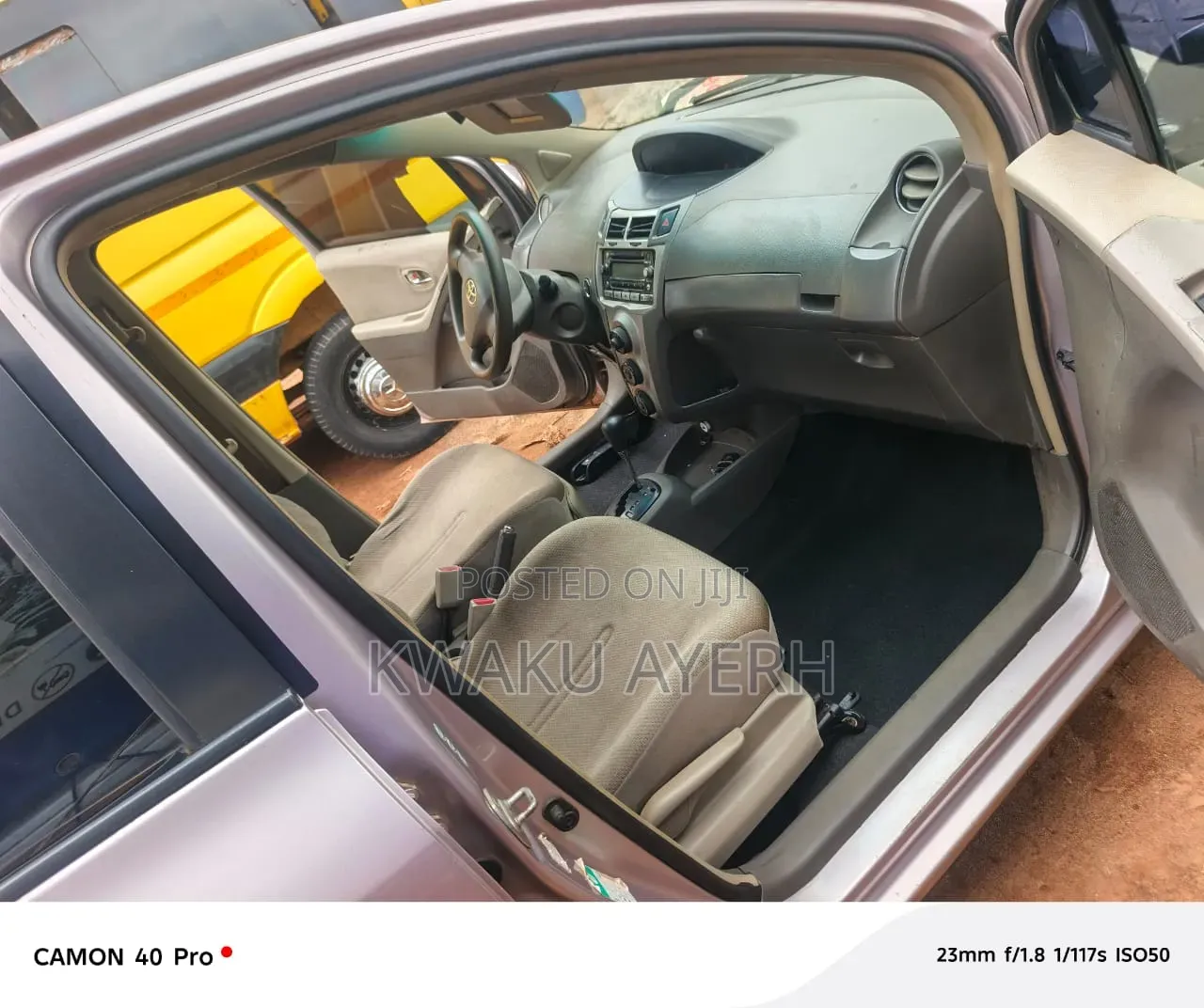 Toyota Vitz 2010 Beige