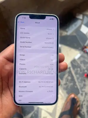 Apple iPhone 13 128 GB White