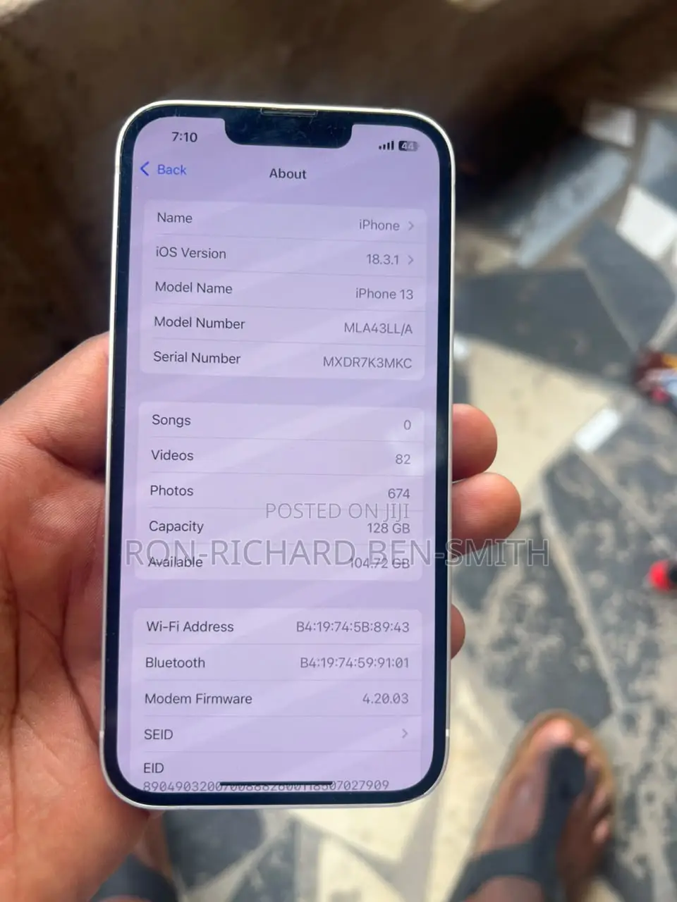 Apple iPhone 13 128 GB White
