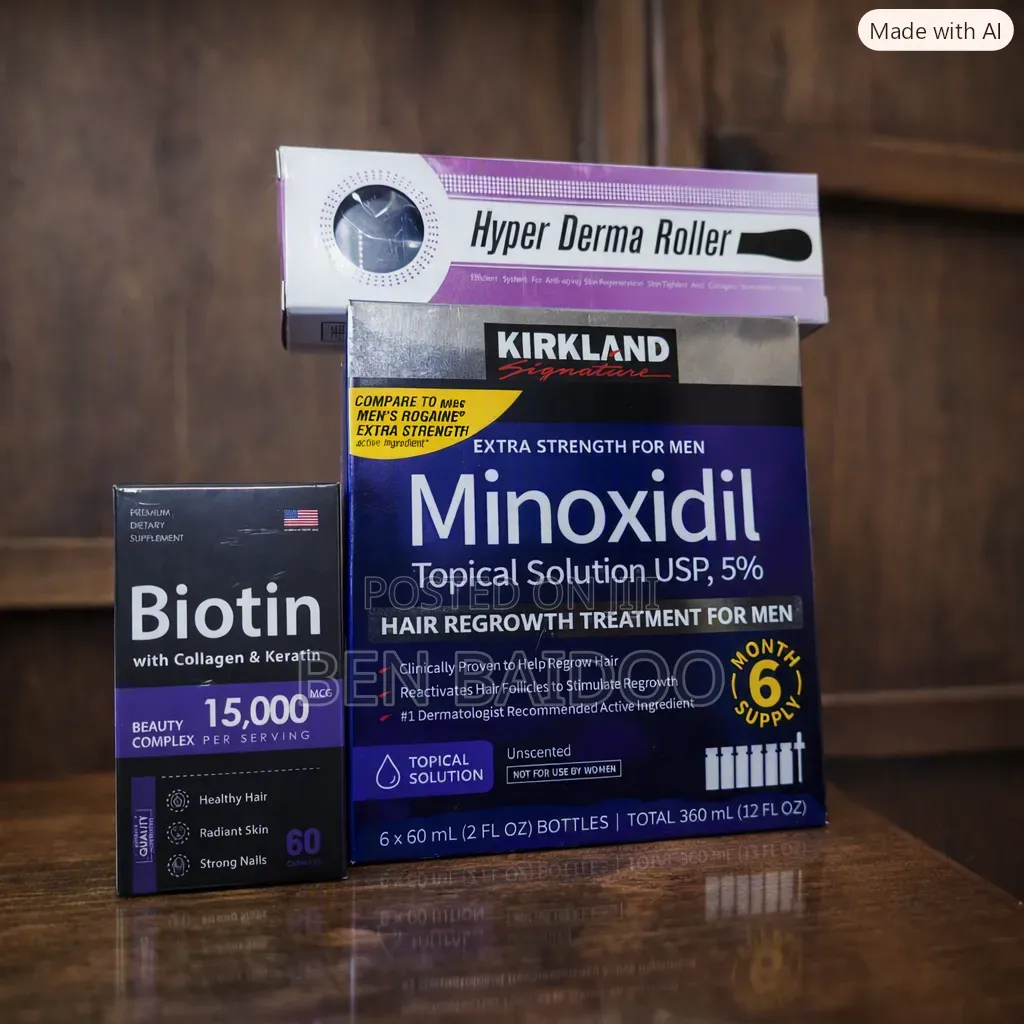 Kirkland Minoxidil Ultimate Hair Growth Kit(For Men)