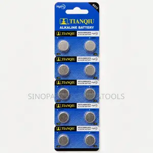 Tianqiu AG13 LR44 Button Cell Battery A76 357 10pcs
