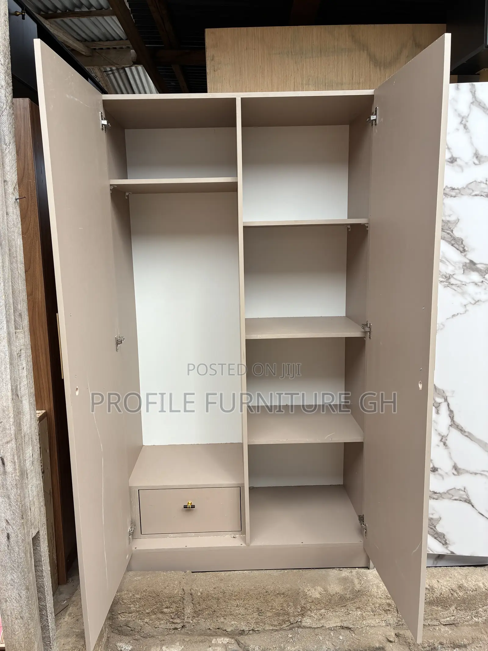 Readily 2 Door Wardrobe // Laminated Wardrobe