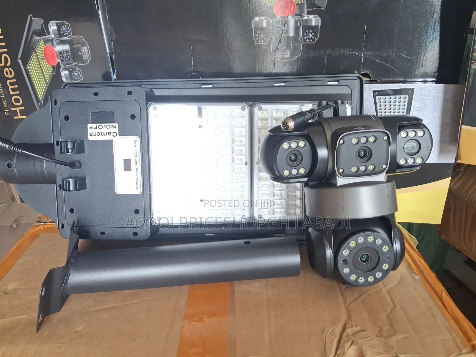 Solar Camera With Led Lights