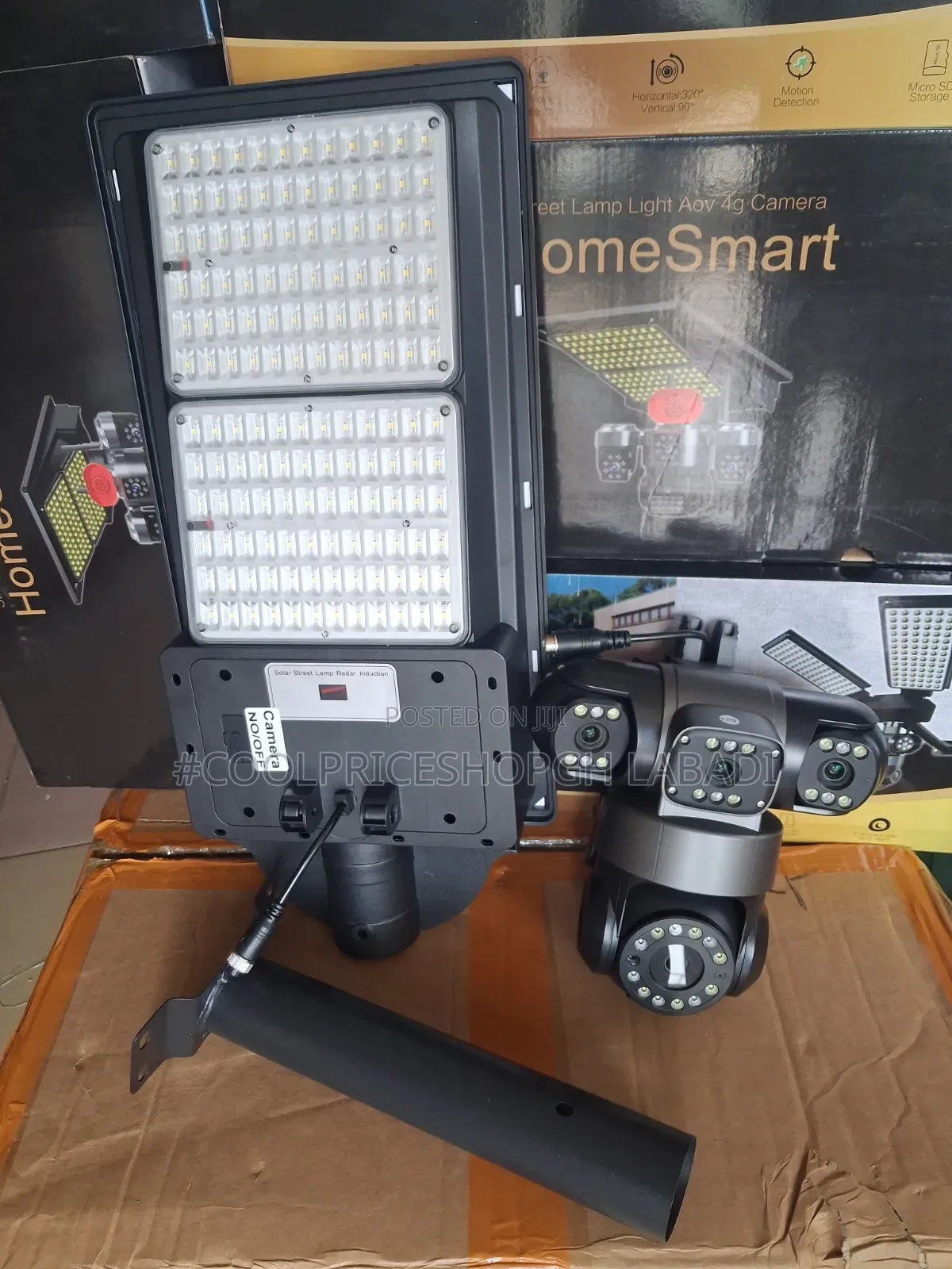 Solar Camera With Led Lights