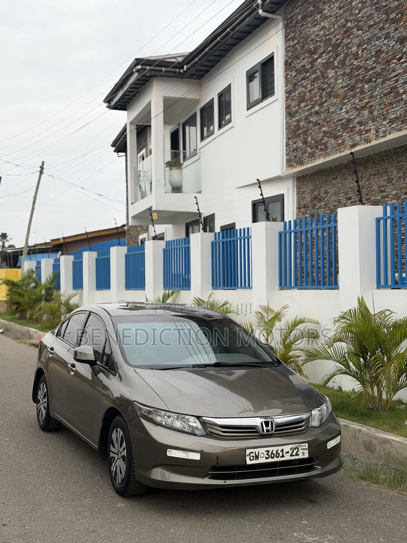 Honda Civic Sedan EX 2013 Brown