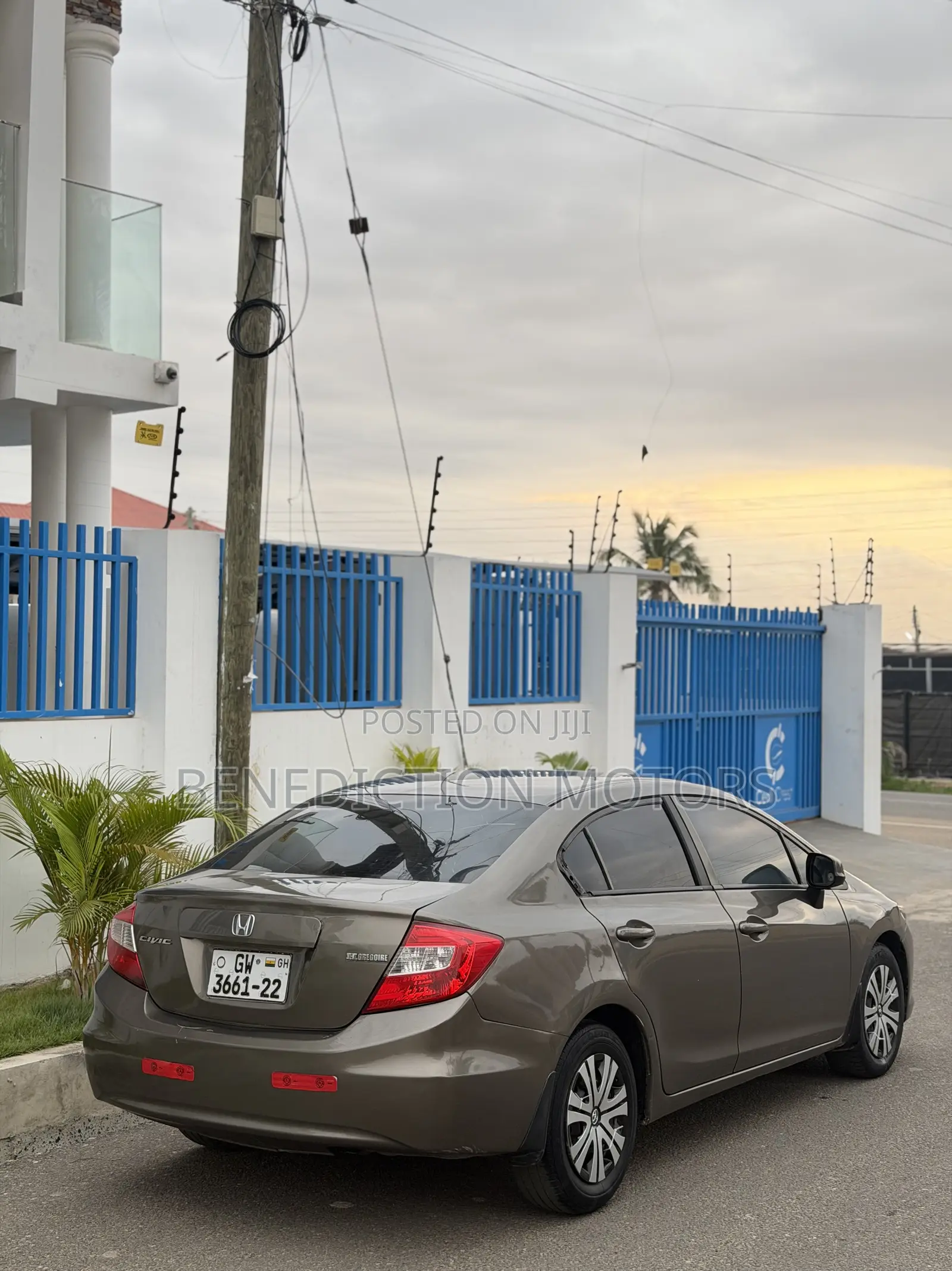 Honda Civic Sedan EX 2013 Brown