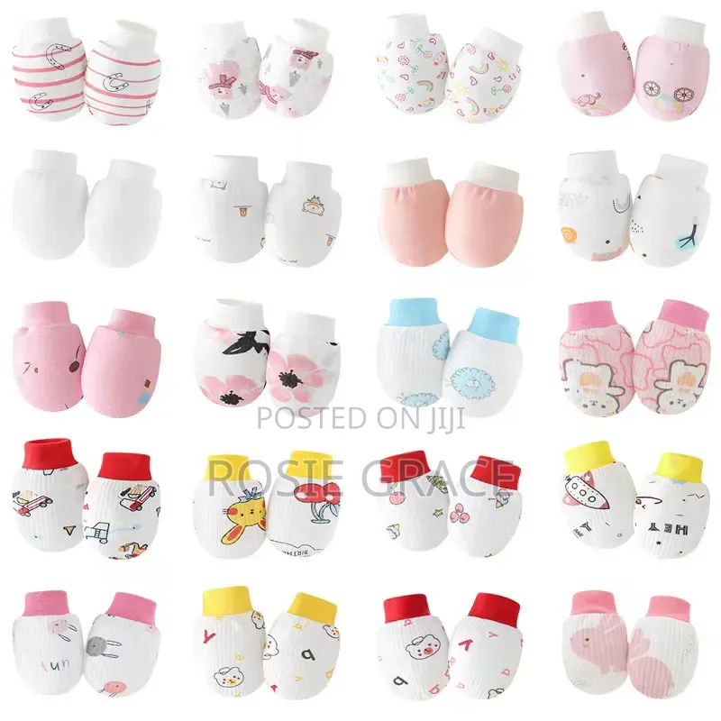 3 Pair Baby Mittens