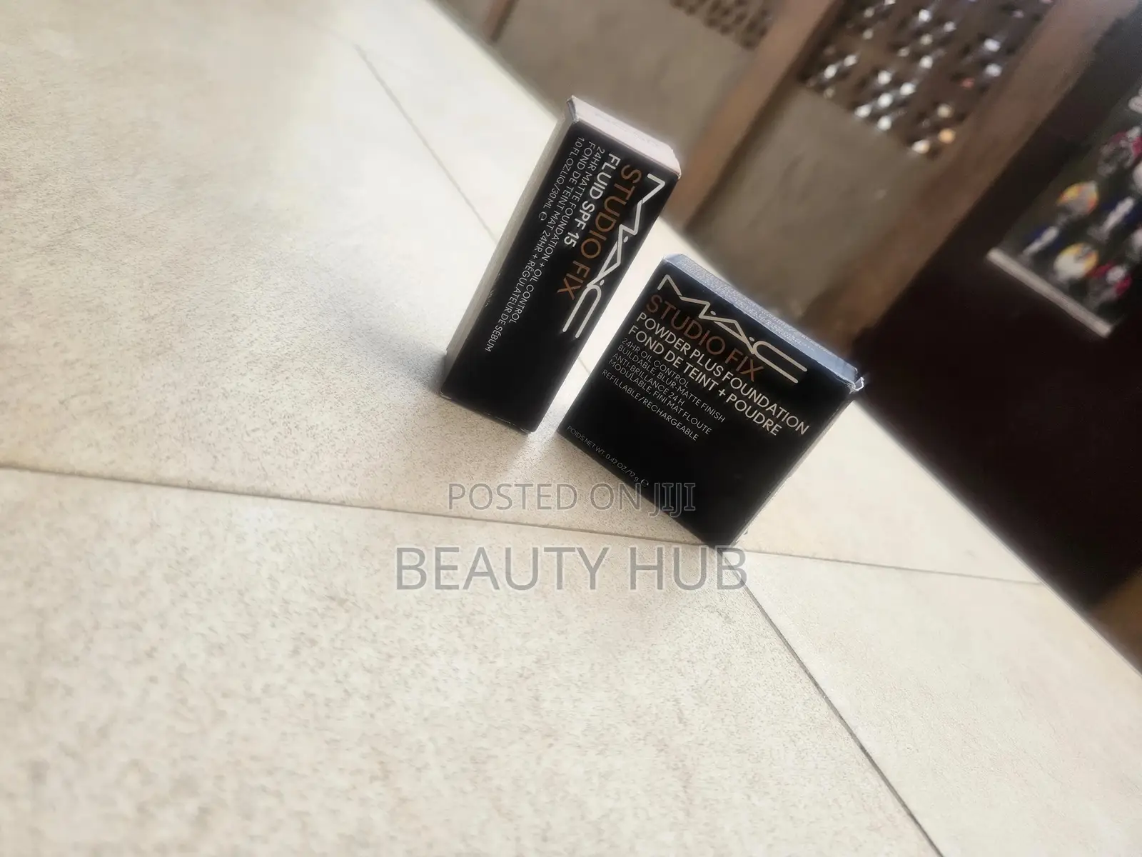 Authentic MAC Foundation and Powder. Only Swatche
