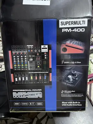 SUPERMULTI 4 Channel Active Mixer