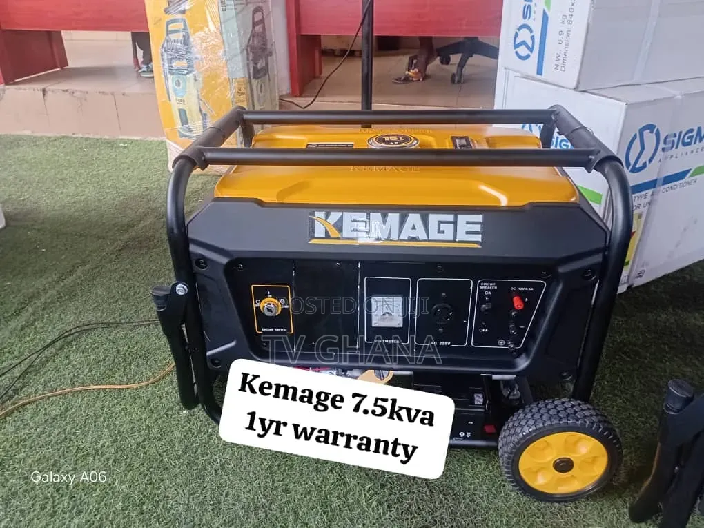 Kemage 7.5KVA 8500 Watt Genset – Quality Dependable Power7.5kva