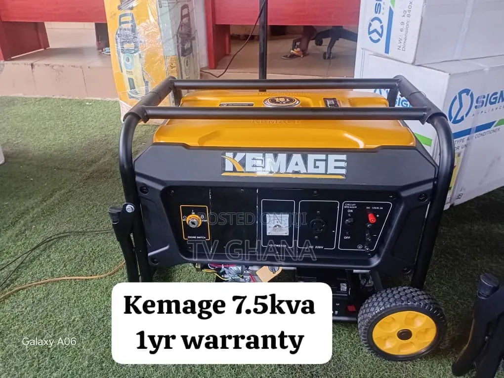 Kemage 7.5KVA 8500 Watt Genset – Quality Dependable Power7.5kva
