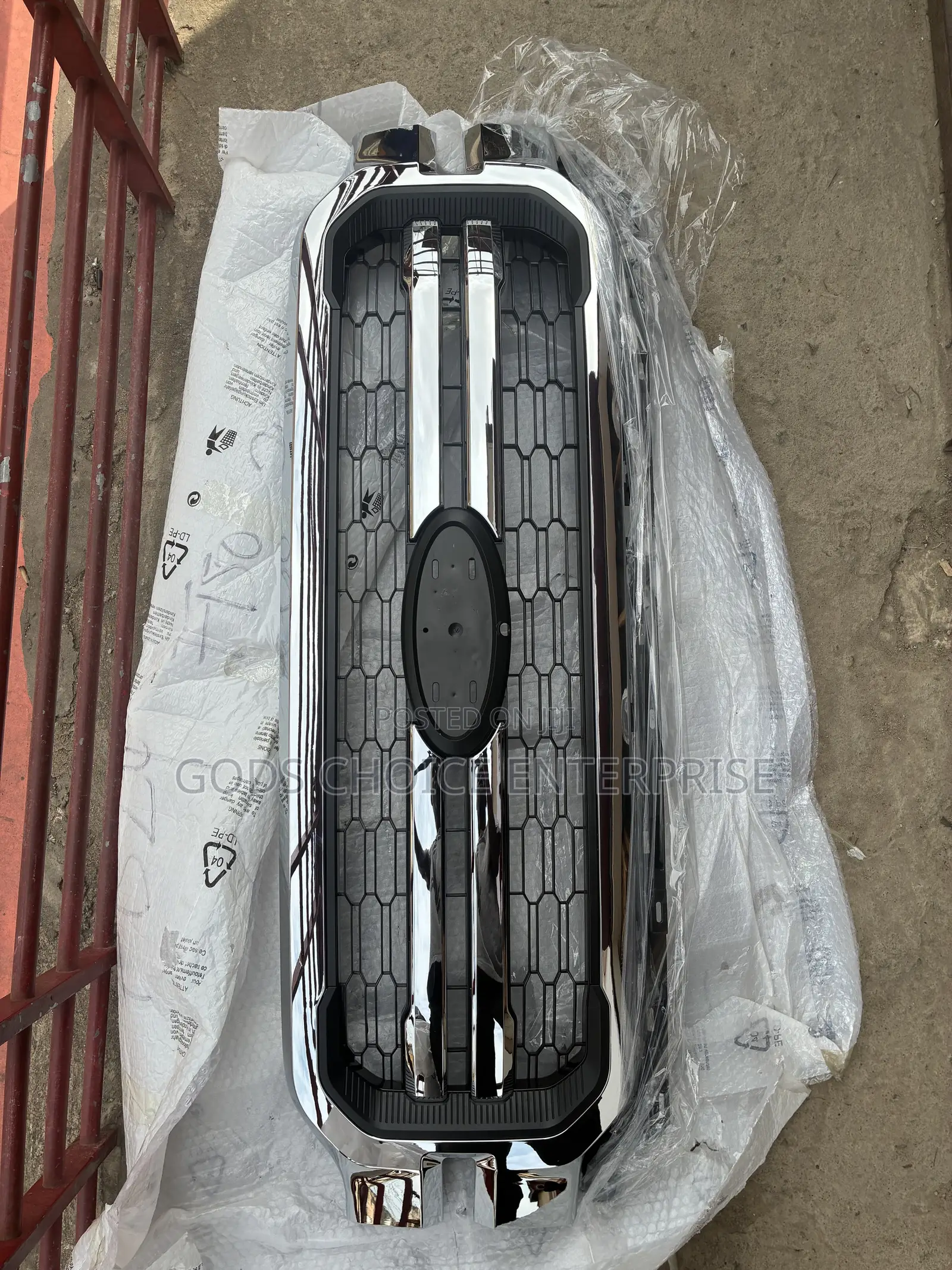 Front Grill F150 2023-2024-2025 Chrome