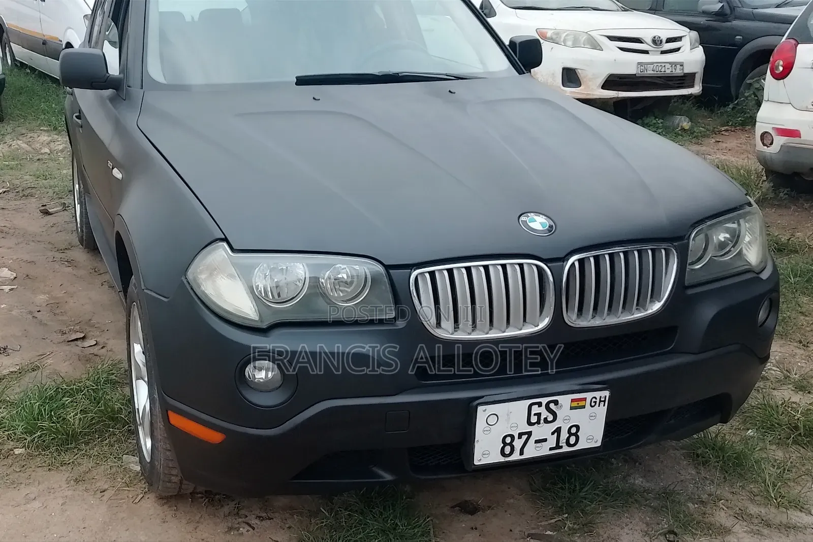 BMW X3 2007 Black