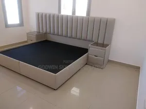 King Size Bed Frame and Side Drawer Available