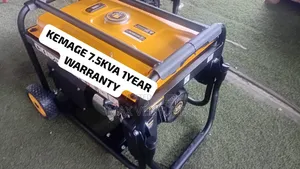 KEMAGE 7.5KVA Generator Strong Engine Great Output 7.5kva