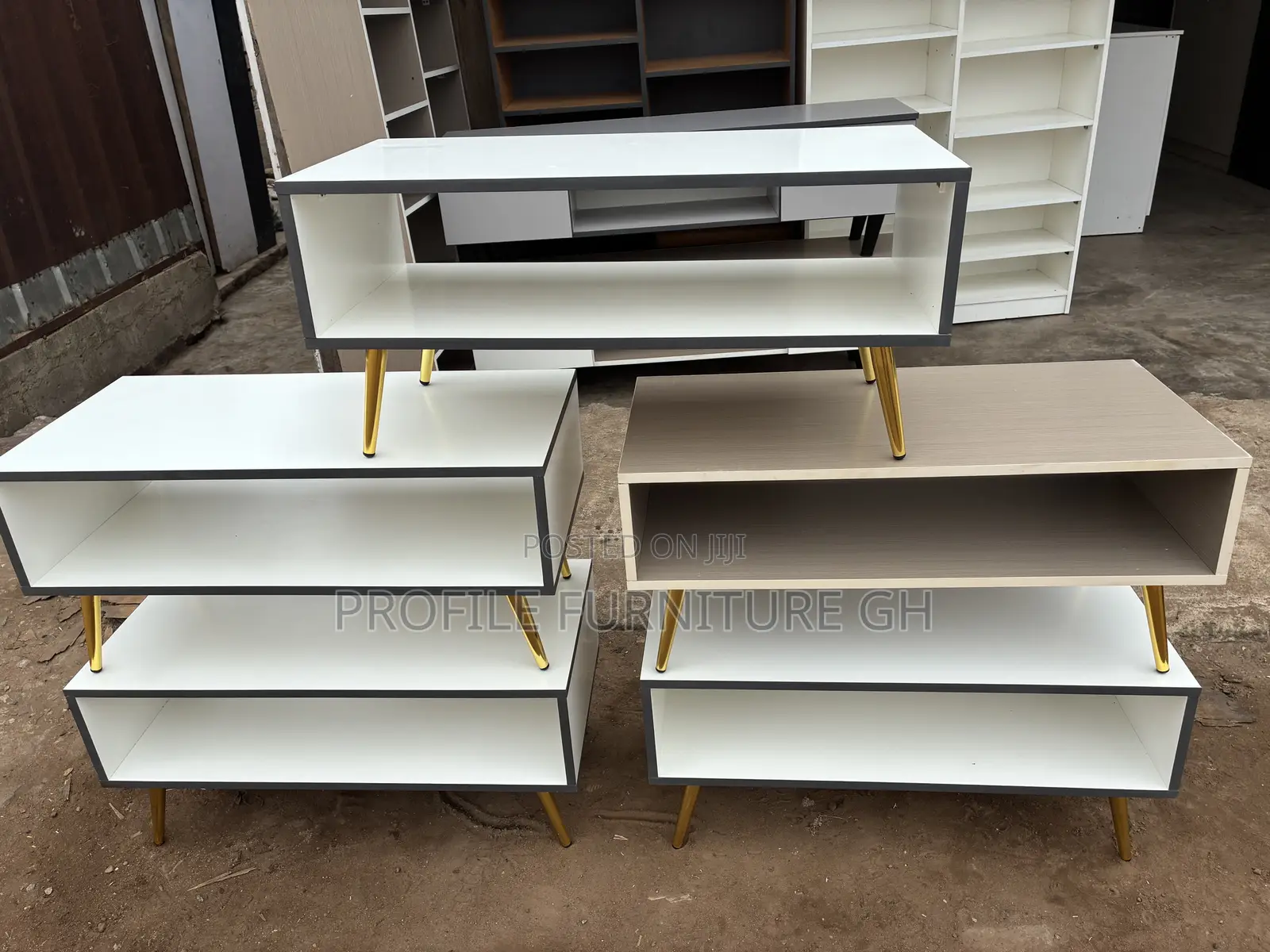 Laminated Center Table for Living Room