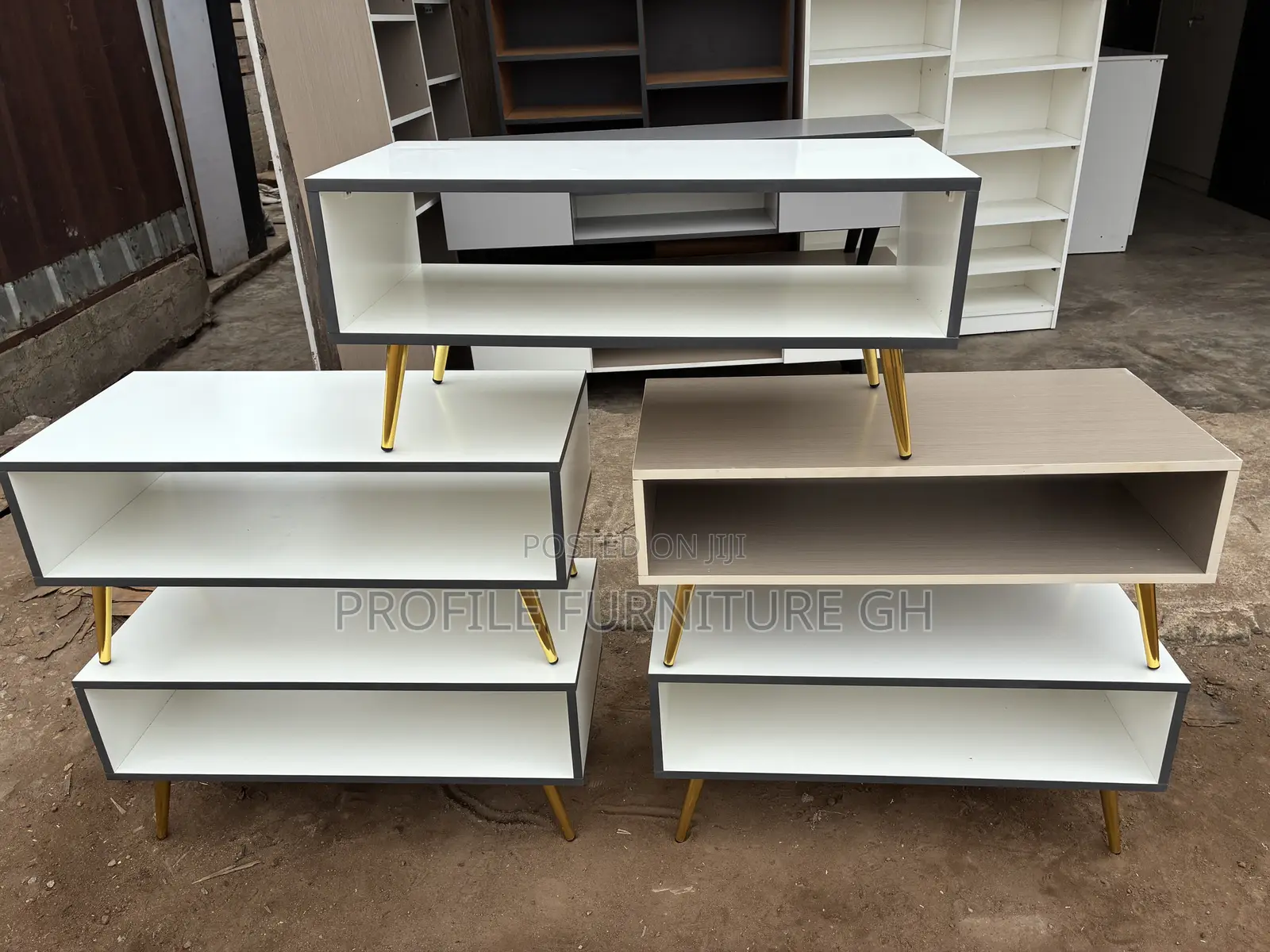 Laminated Center Table for Living Room