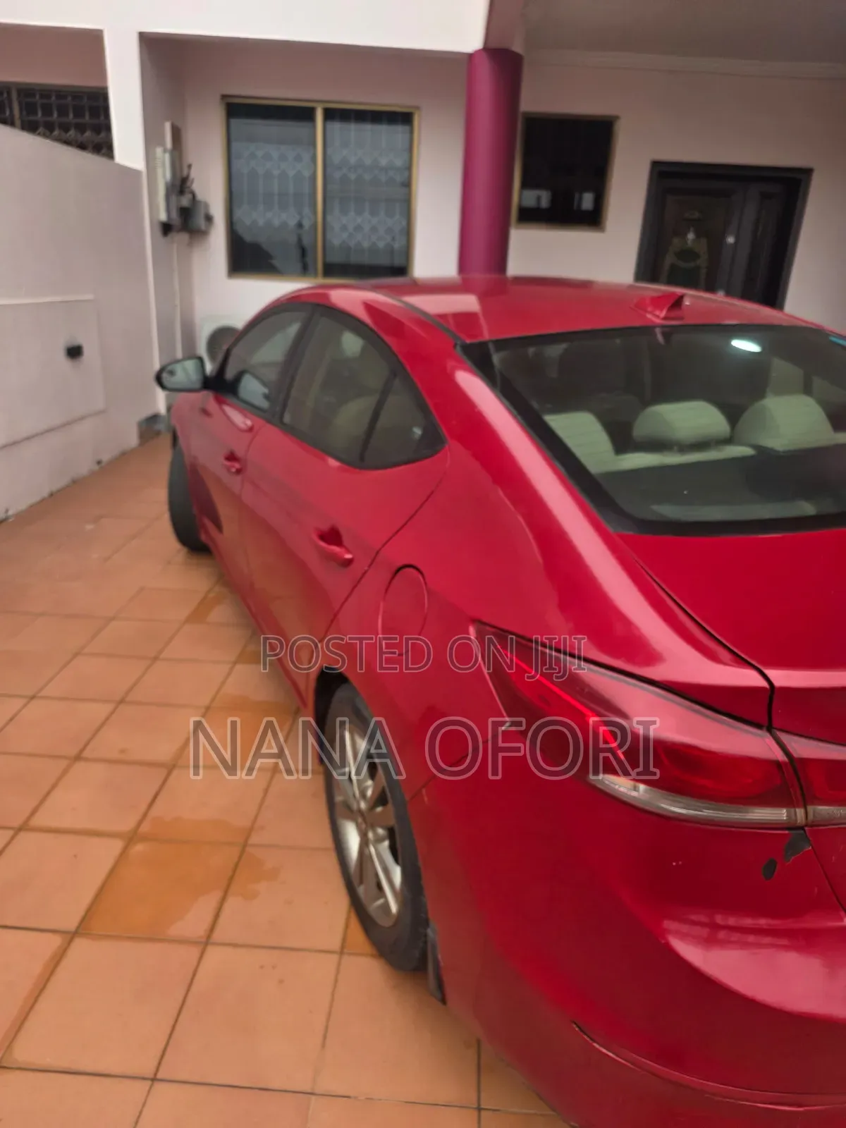 Hyundai Elantra 2017 Red