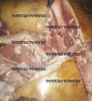 Frozen/Fresh Pork for Sale at American House, East Legon, Accra.