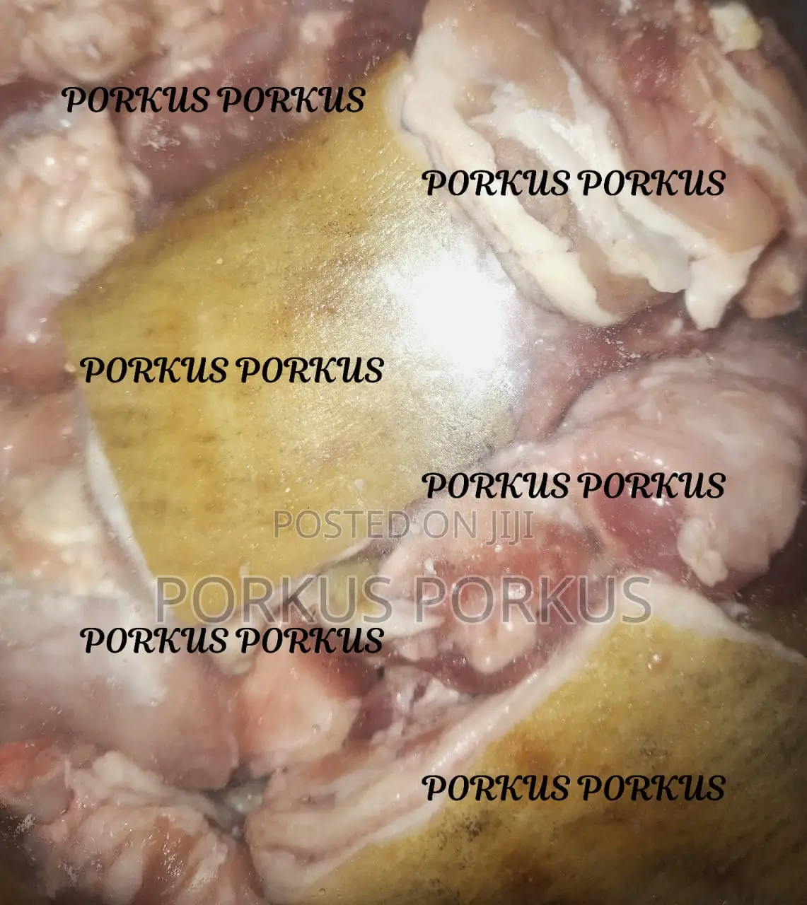 Frozen/Fresh Pork for Sale at American House, East Legon, Accra.