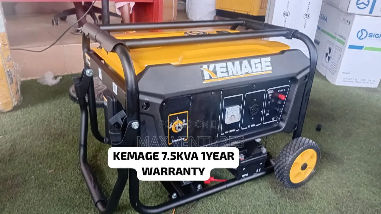 Affordable KEMAGE 7.5KVA Generator Brand New in Ghana 7.5kva
