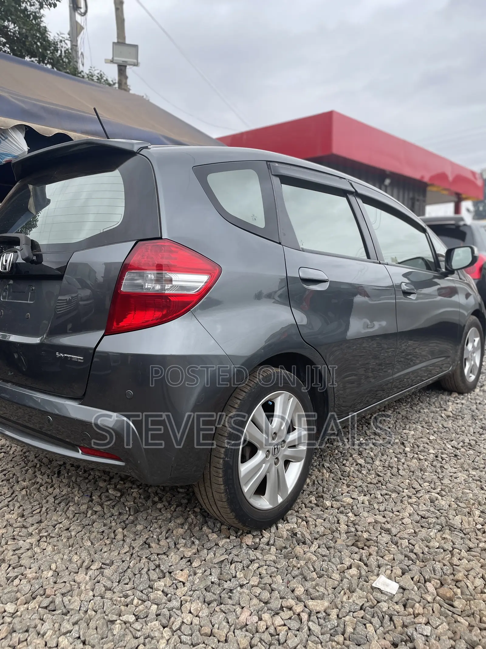 Honda Fit Automatic 2012 Gray