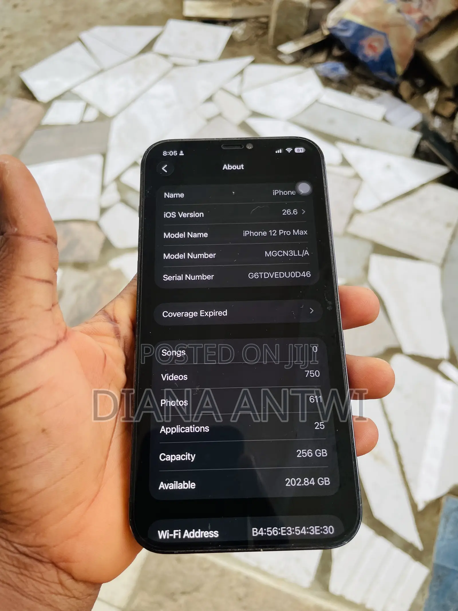 Apple iPhone 12 Pro Max 256 GB Blue
