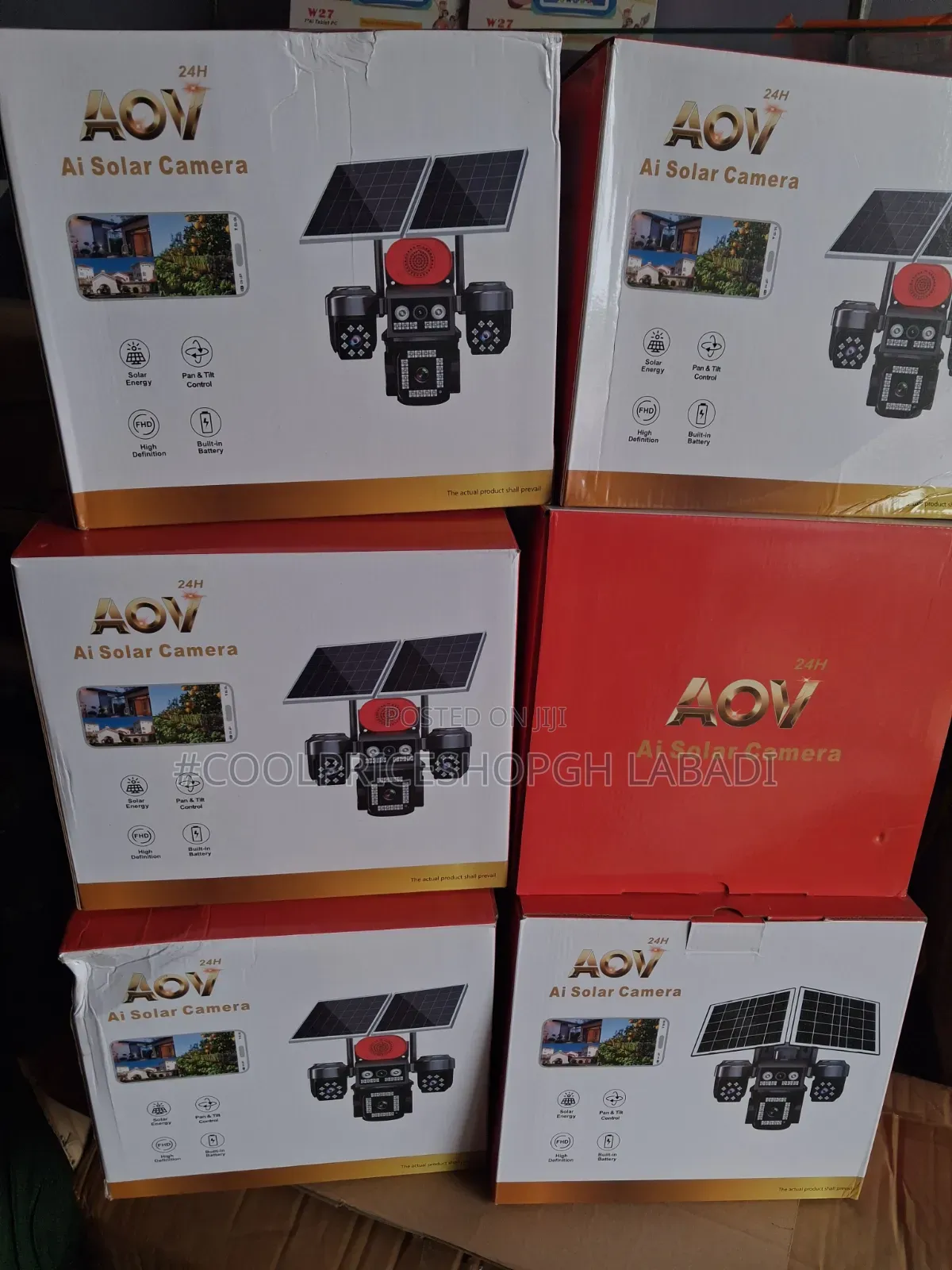 4-Lens 4G AI Solar Security Camera