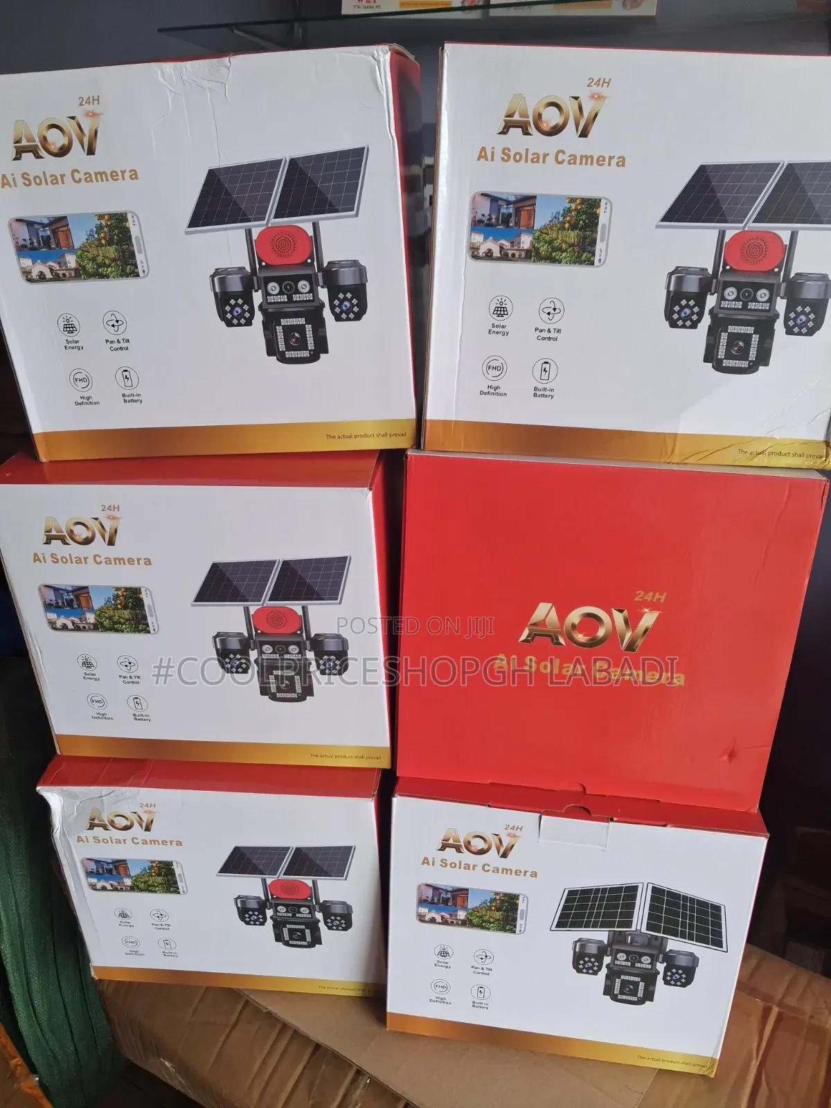 4-Lens 4G AI Solar Security Camera