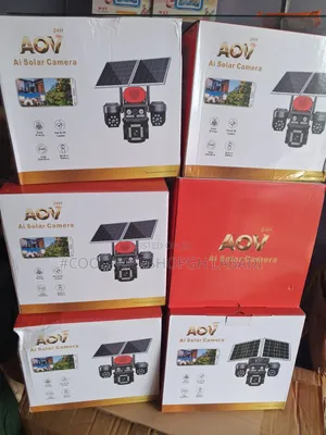 4-Lens 4G AI Solar Security Camera