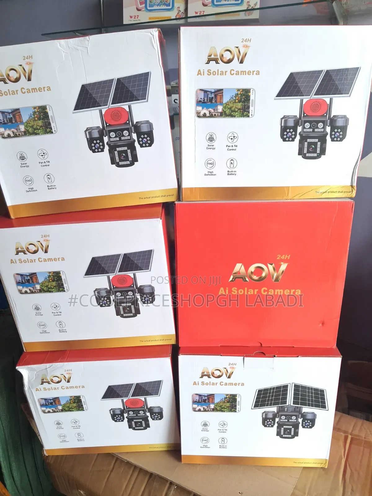 4-Lens 4G AI Solar Security Camera