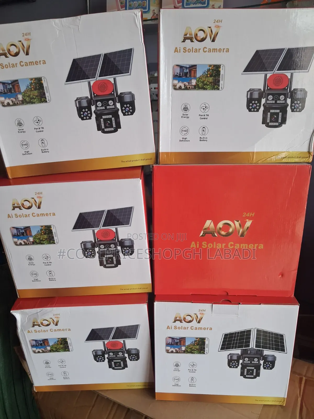 4-Lens 4G AI Solar Security Camera