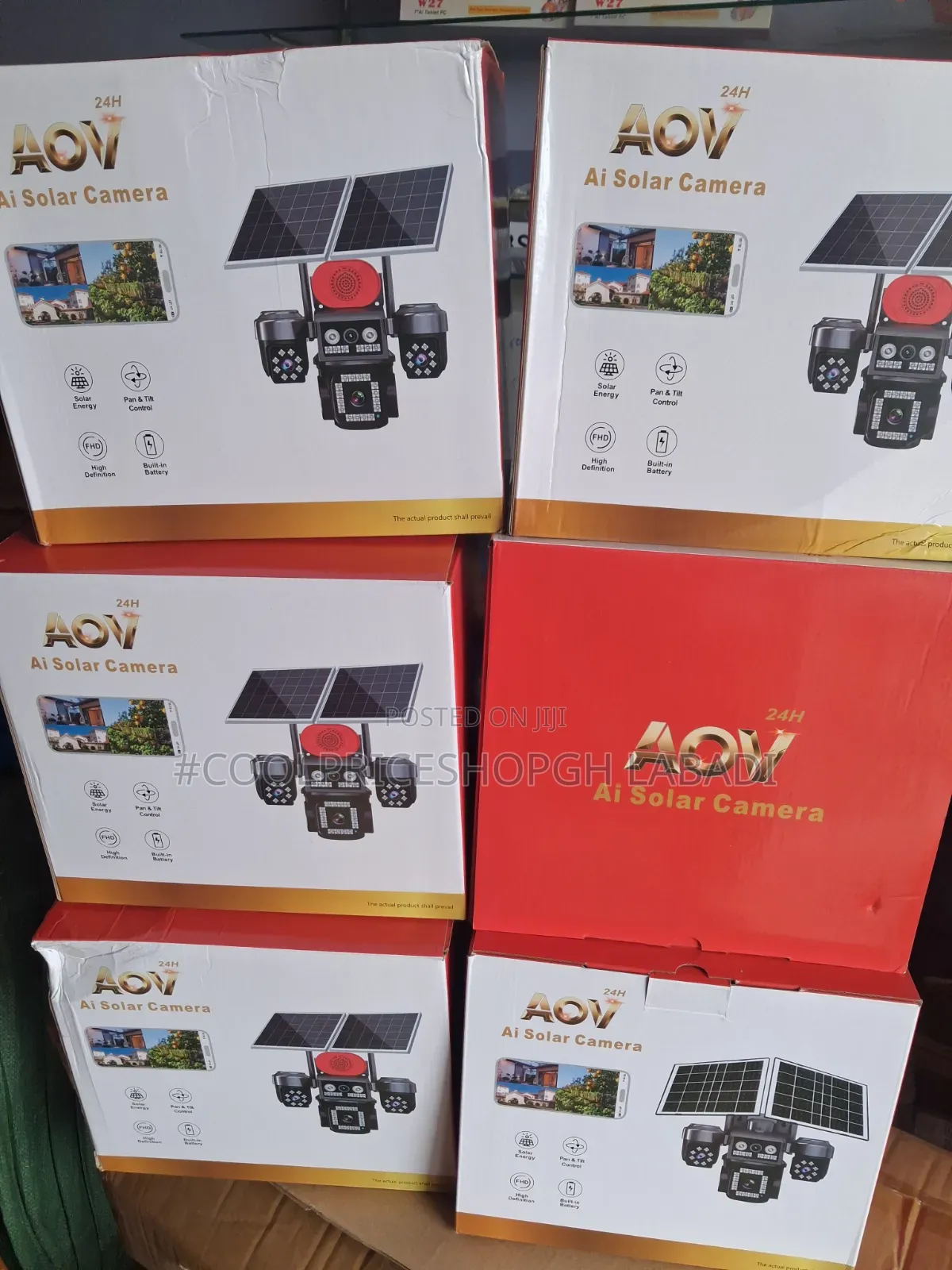 4-Lens 4G AI Solar Security Camera