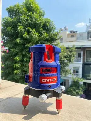 EMTOP ESLE53001 Professional 5-Line Self-Leveling Red Laser Level