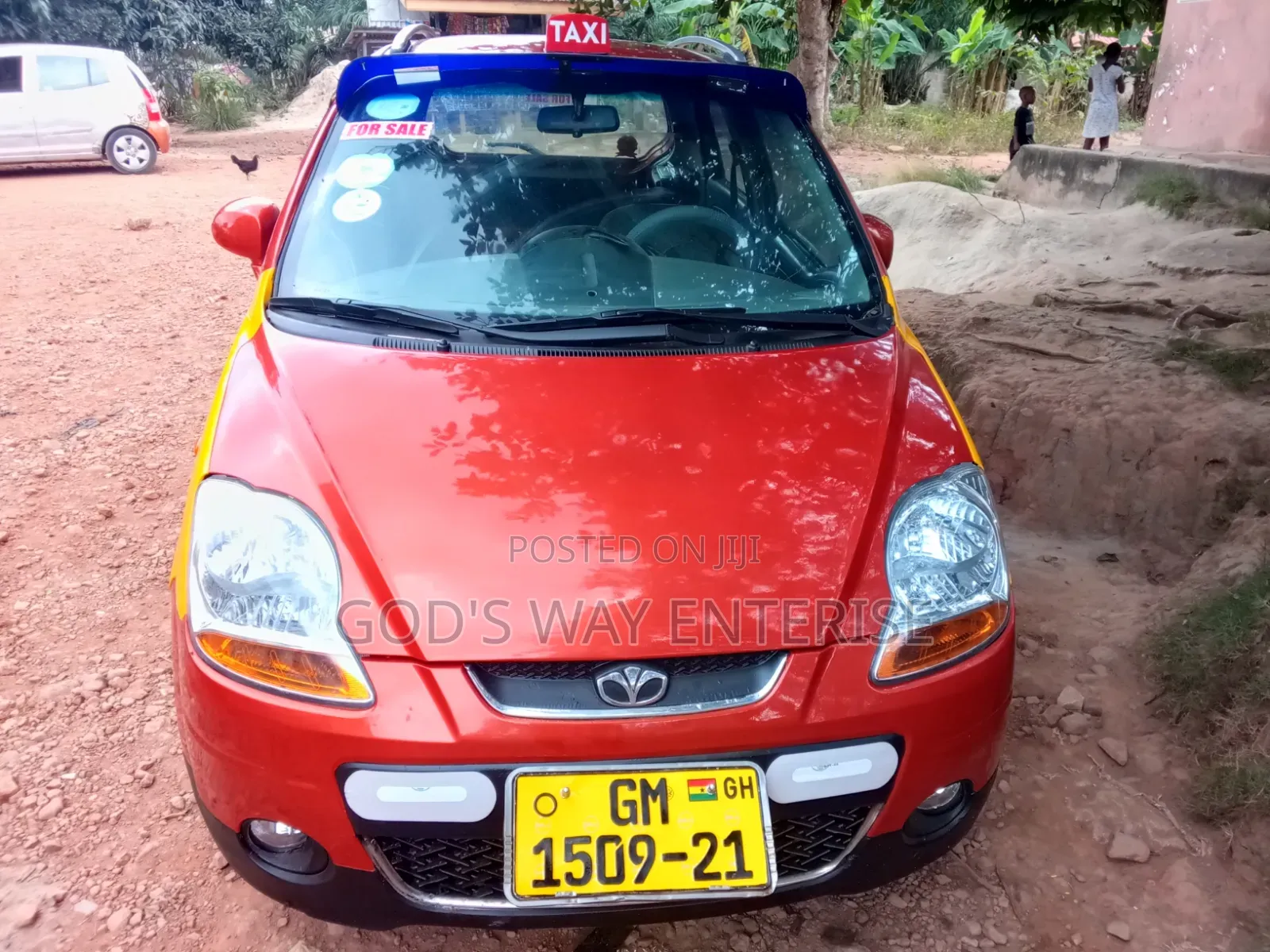 Chevrolet Matiz 2009 Orange