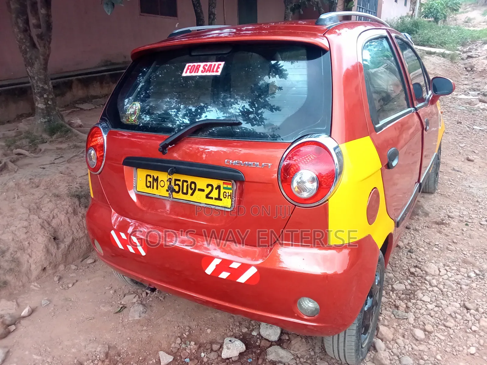 Chevrolet Matiz 2009 Orange