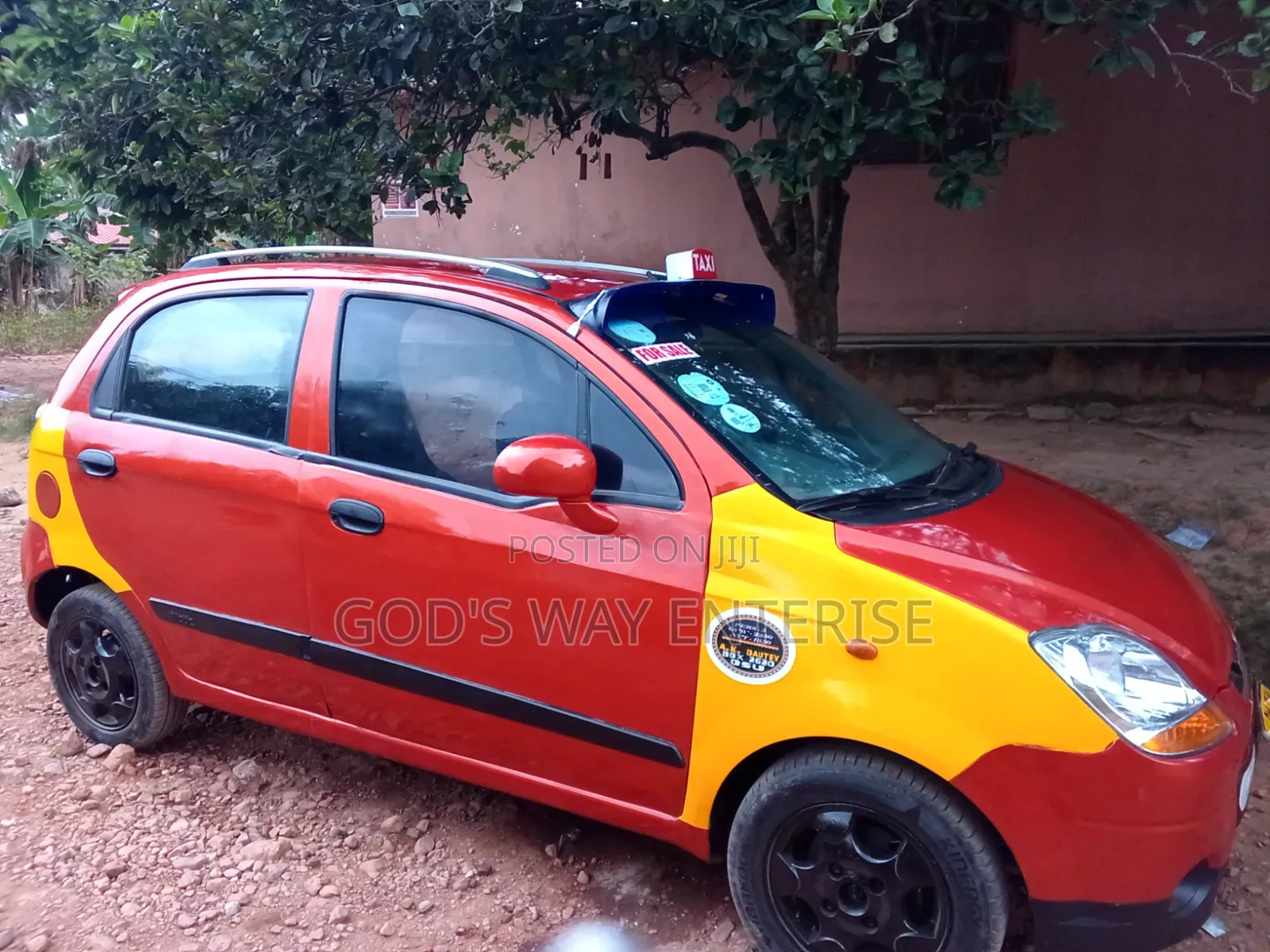 Chevrolet Matiz 2009 Orange