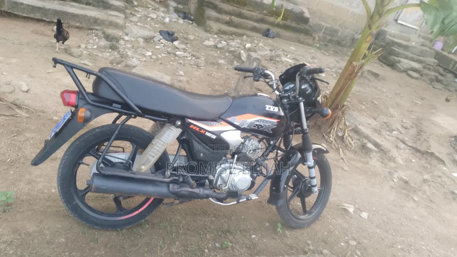 TVS HLX 125 2026 Black