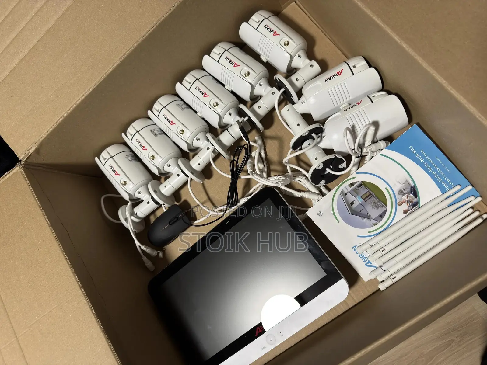 Anran K9608e-12w 8ch Wlan With 8x1920p Including Touch Screen Monitor