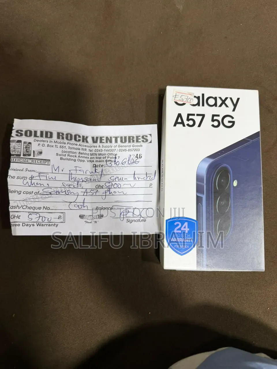 New Samsung Galaxy A57 256 GB